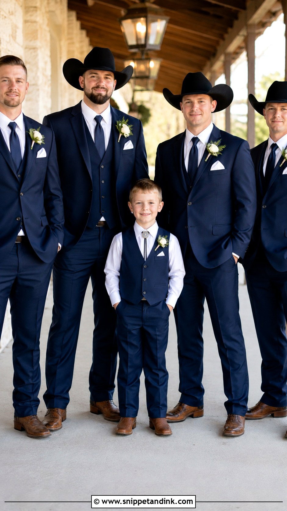 Matching Groomsmen Western Ring Bearer Outfit - Snippet and Ink - 20 Western Ring Bearer Outfit Ideas