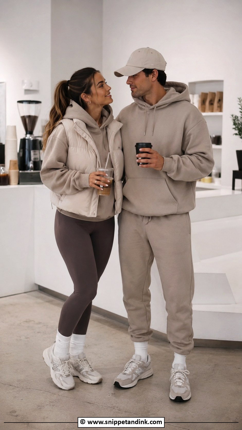 Matching Hoodie Couple Fit - Snippet and Ink - 30 Couple Fits Ideas