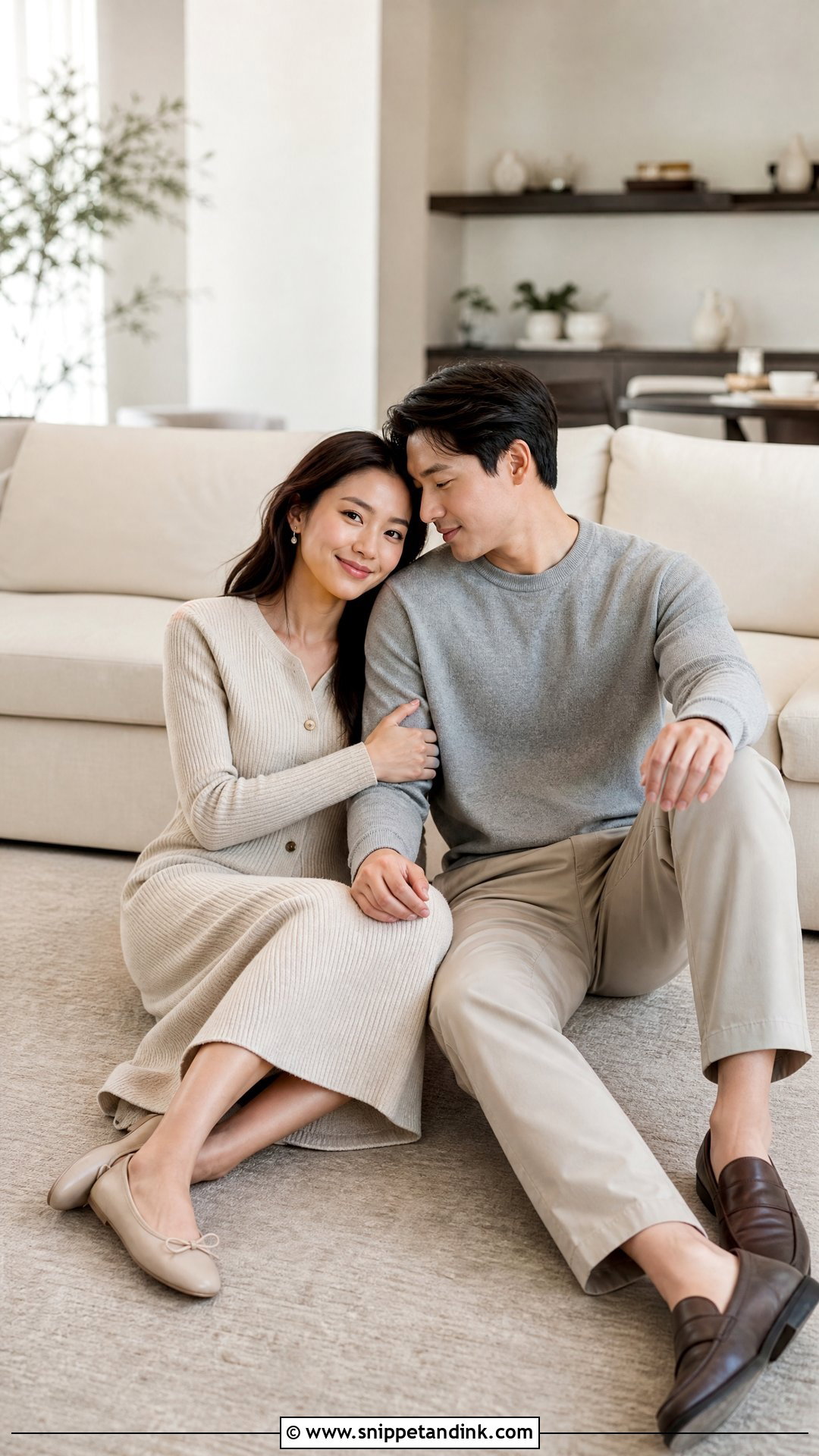 Matching Knit Set Prenup Outfit - Snippet and Ink - 25 Pre Nup Outfit Ideas