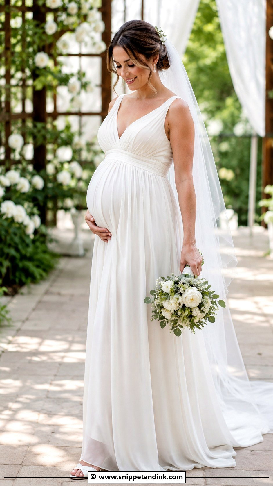 Maternity Bride Dress - Snippet and Ink - 30 Brides Dresses