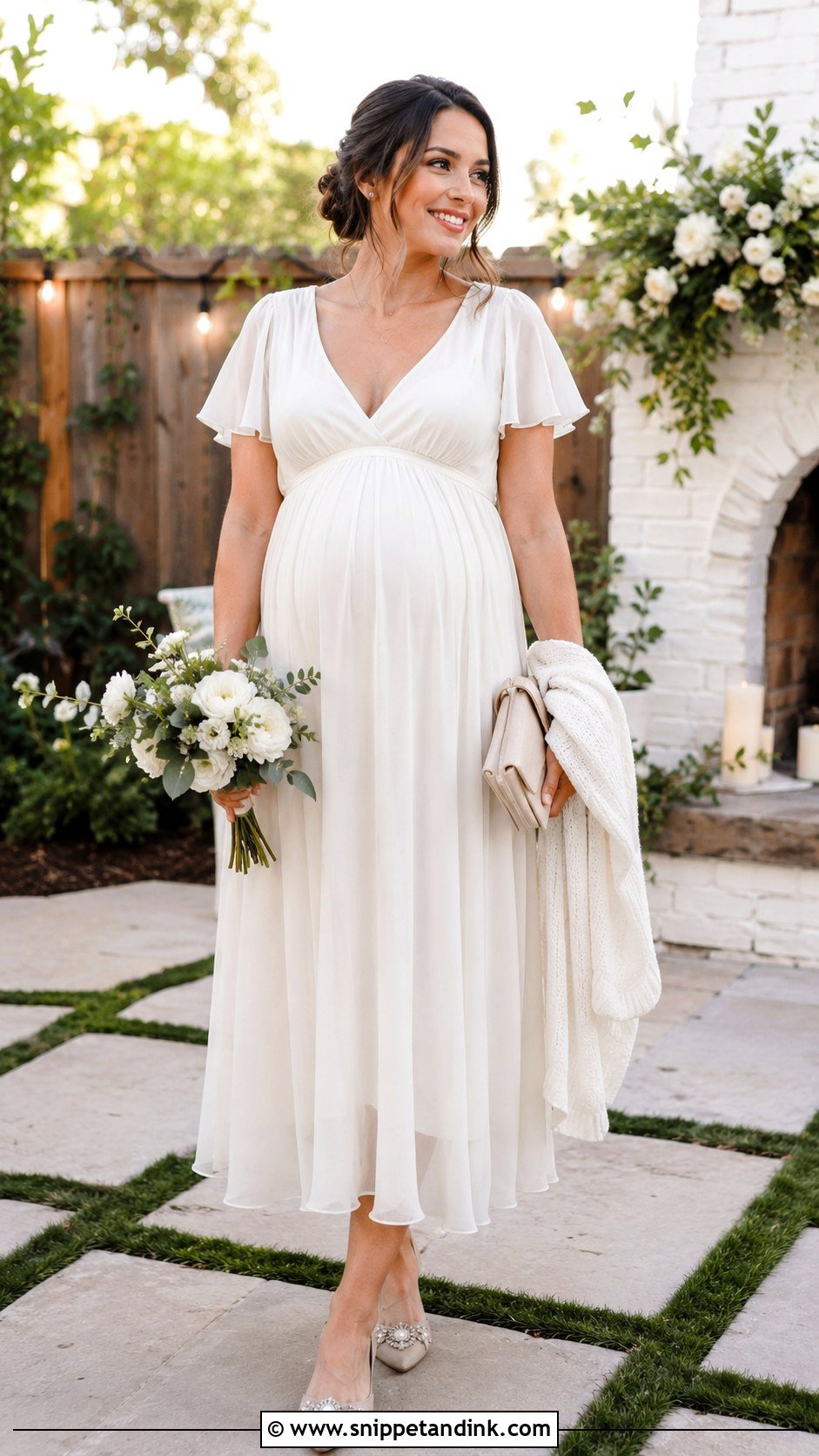 Maternity Casual Wedding Dress - Snippet and Ink - 20 Casual Wedding Dresses