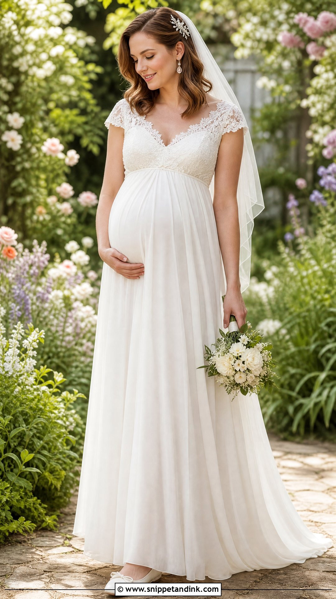 Maternity Fairy Garden Wedding Dress - Snippet and Ink - 20 Fairy Garden Wedding Dress Ideas