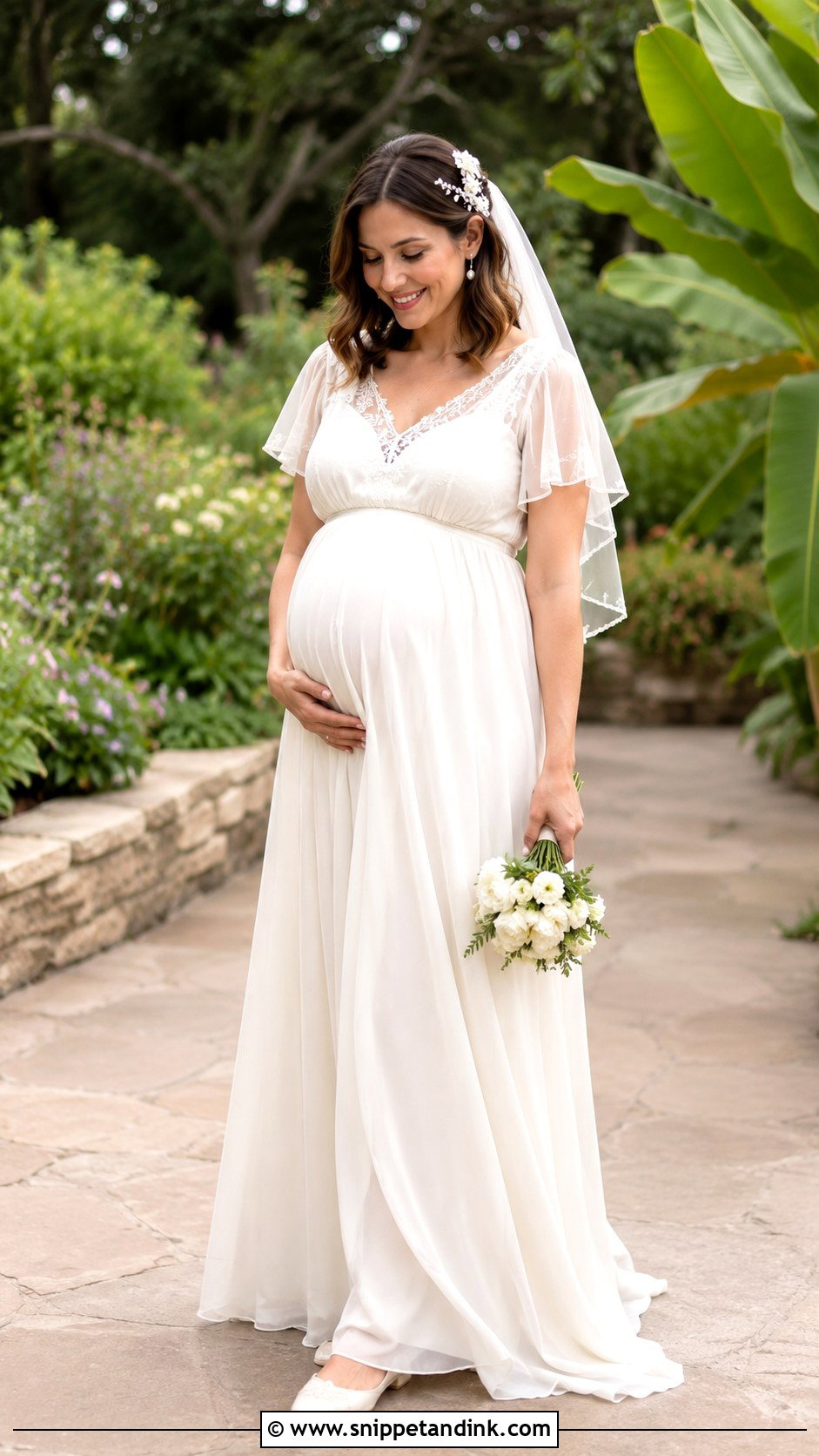 Maternity Fairy Wedding Dress - Snippet and Ink - 20 Fairy Wedding Dresses