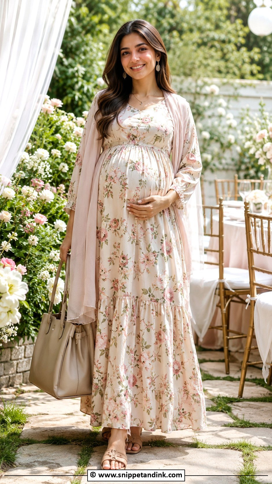 Maternity Free Gown Outfit - Snippet and Ink - 30 Free Gown Ideas