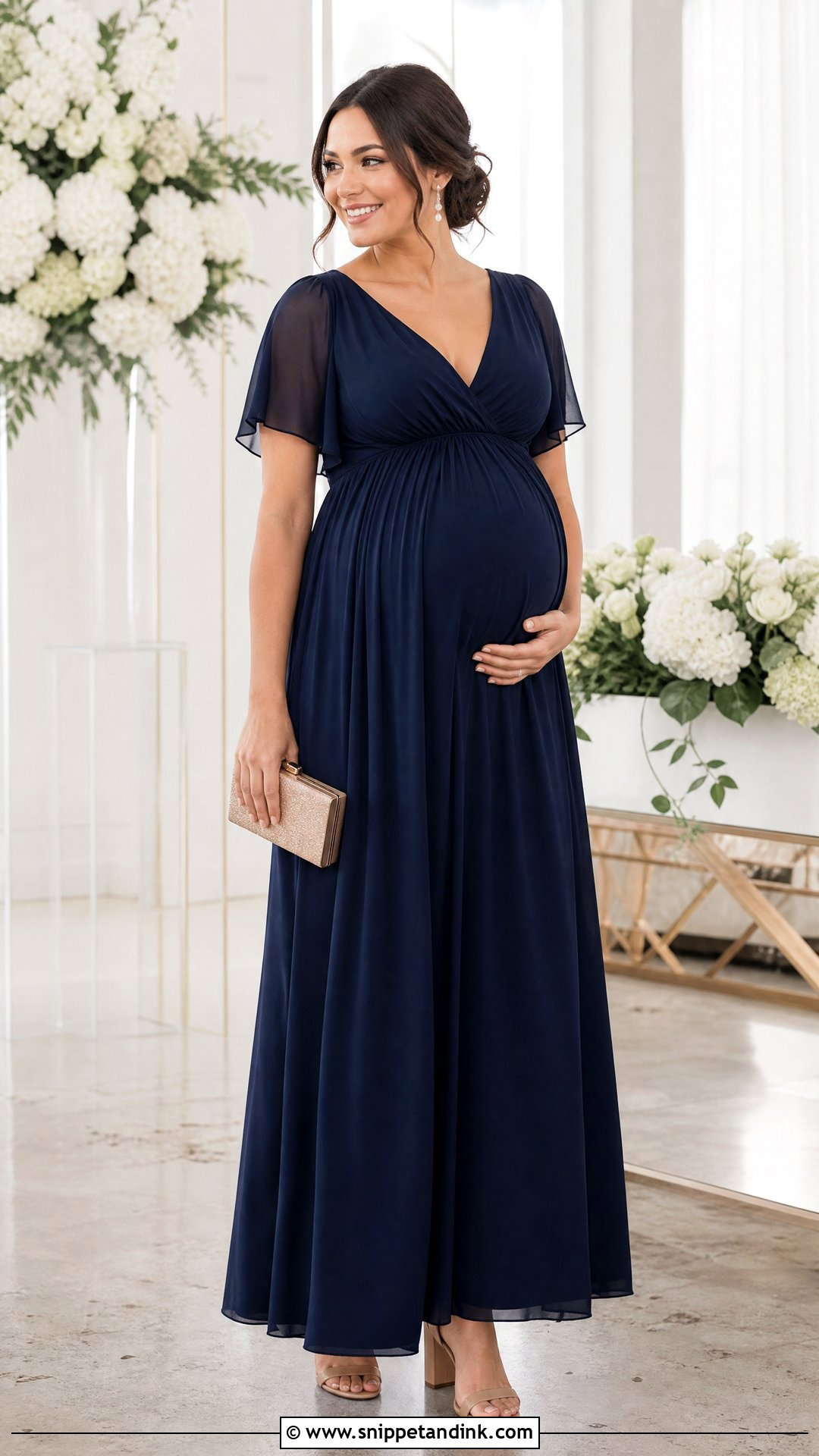 Maternity Maid Of Honor Dress - Snippet and Ink - 25 Wedding Maid of Honor Dresses