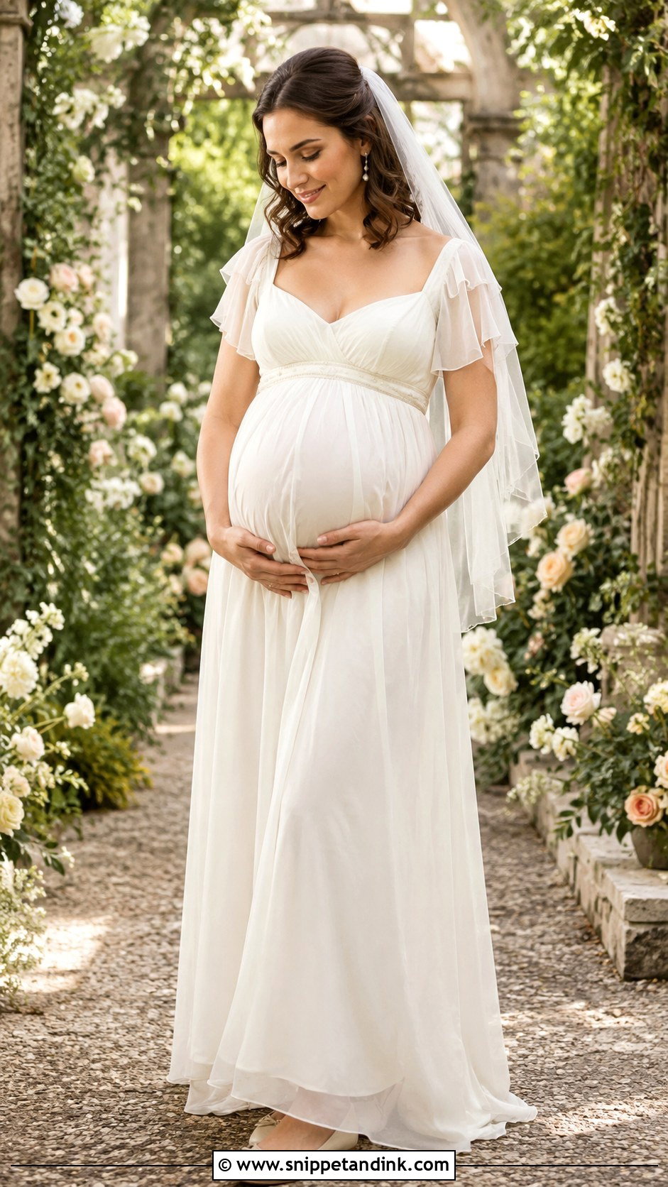 Maternity Regency Era Wedding Dress - Snippet and Ink - 20 Regency Era Wedding Dress Ideas
