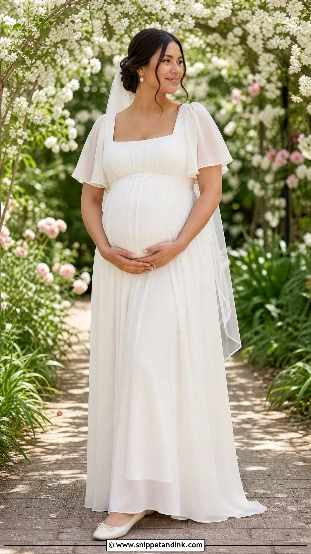 Maternity Regency Wedding Dress - Snippet and Ink - 20 Regency Inspired Wedding Dress Ideas