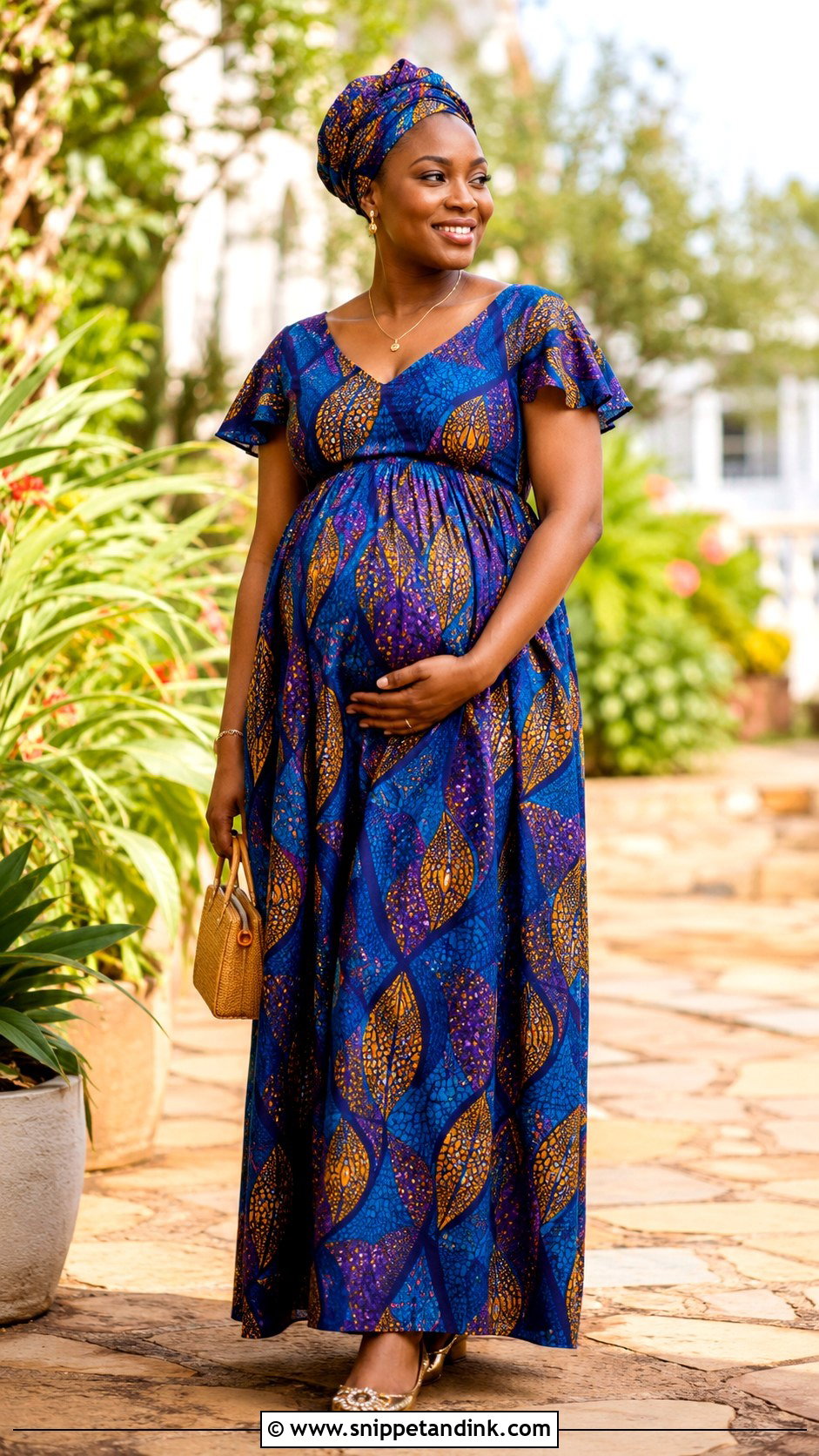 Maternity Ruracio Maxi Dress - Snippet and Ink - 20 Ruracio Outfits for Ladies Kikuyu