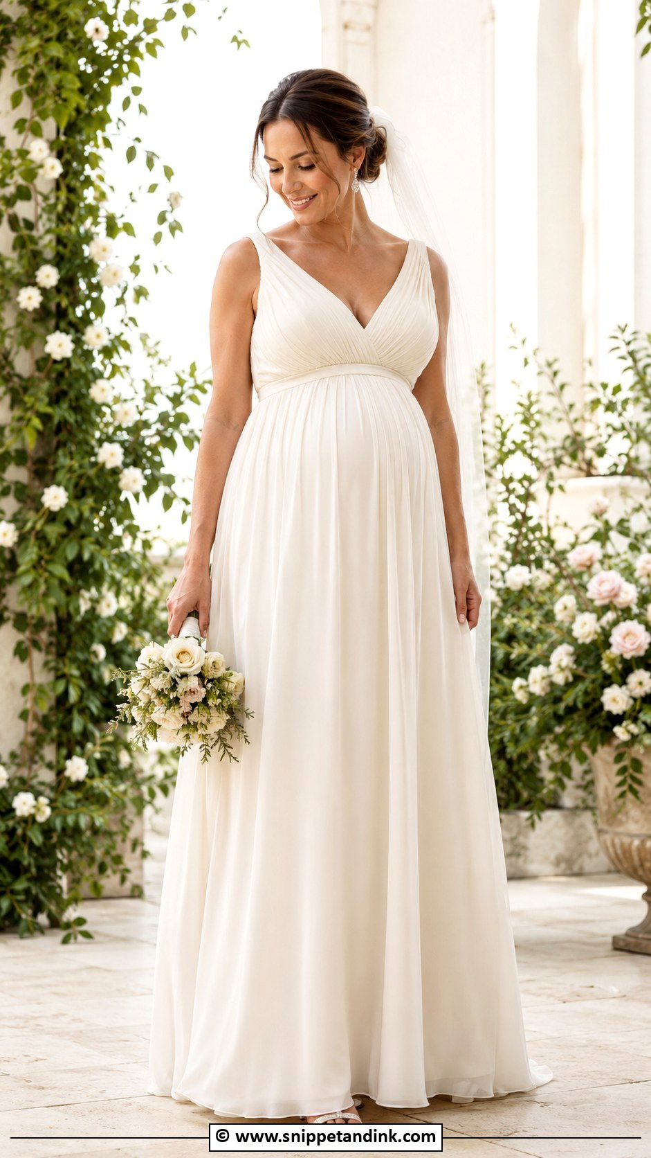 Maternity Wedding Dress - Snippet and Ink - 35 My Wedding Dress Ideas