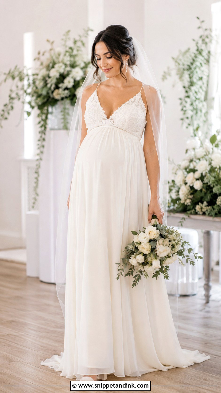 Maternity Wedding Dress - Snippet and Ink - 25 Weeding Dressing Woman Bride Ideas
