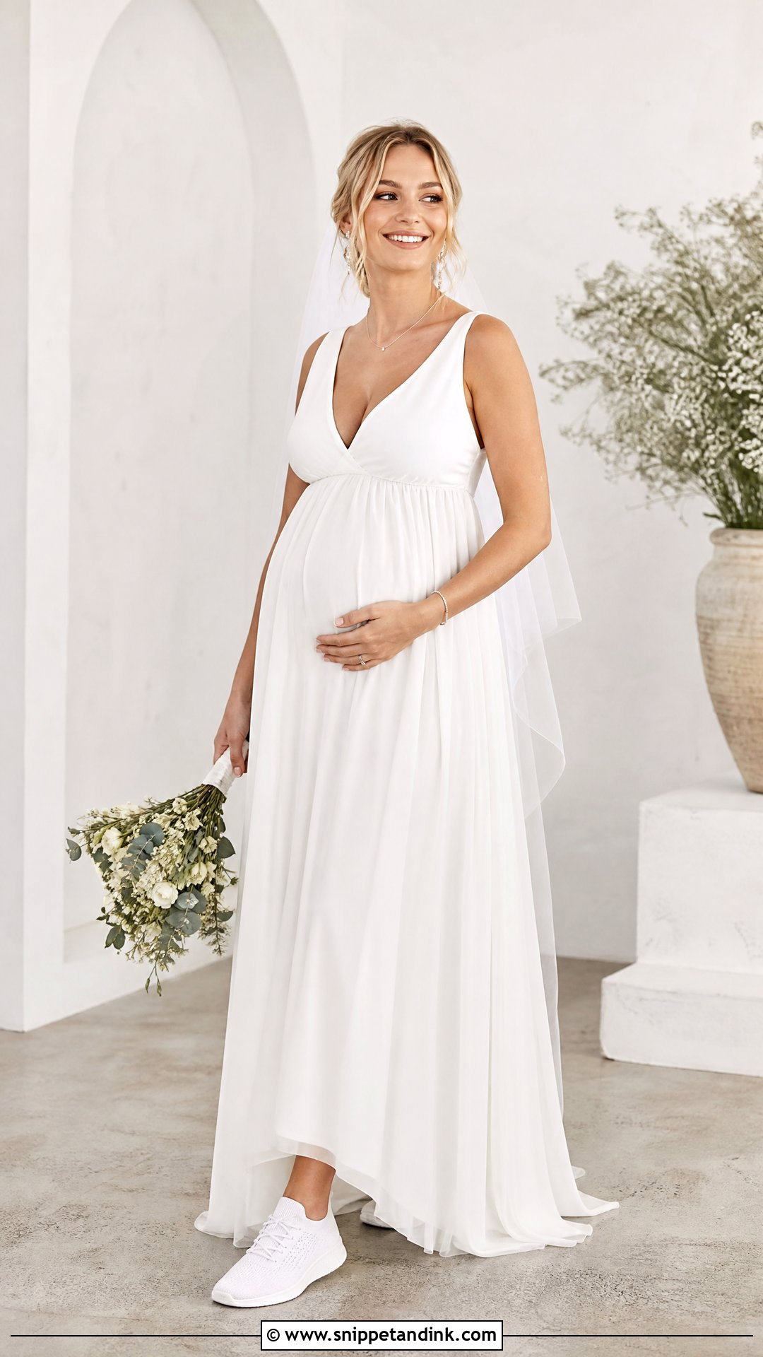 Maternity Wedding Dress With Sneakers - Snippet and Ink - 25 Wedding Dress with Sneakers Ideas