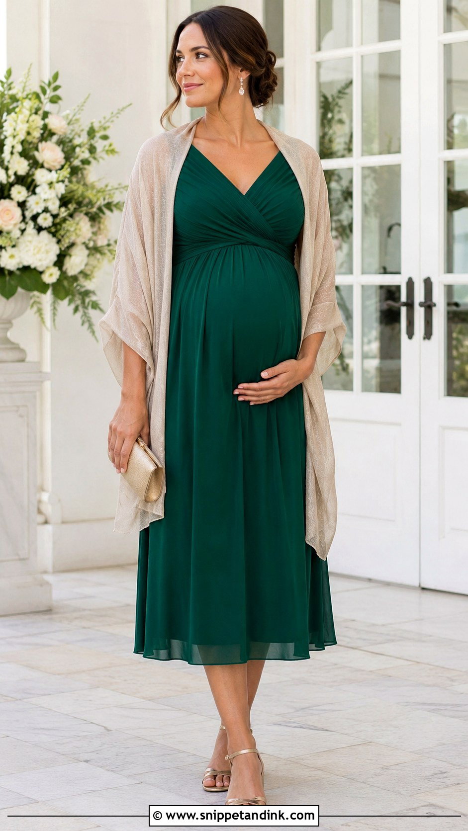 Maternity Wedding Guest Dress - Snippet and Ink - 20 Dresses to Attend a Wedding