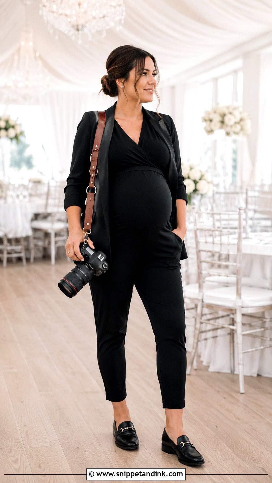 Maternity Wedding Photographer Outfit - Snippet and Ink - 20 Wedding Photographer Outfit What to Wear Ideas