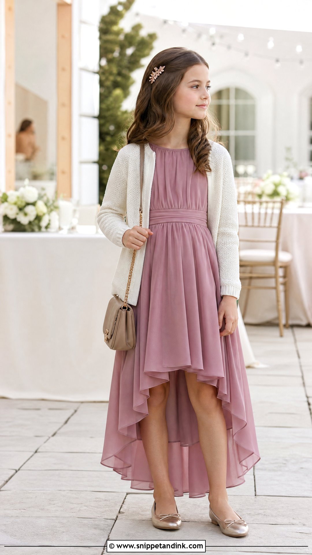 Mauve High Low Wedding Dress - Snippet and Ink - 20 Dress for Girls 10 12 Wedding Ideas