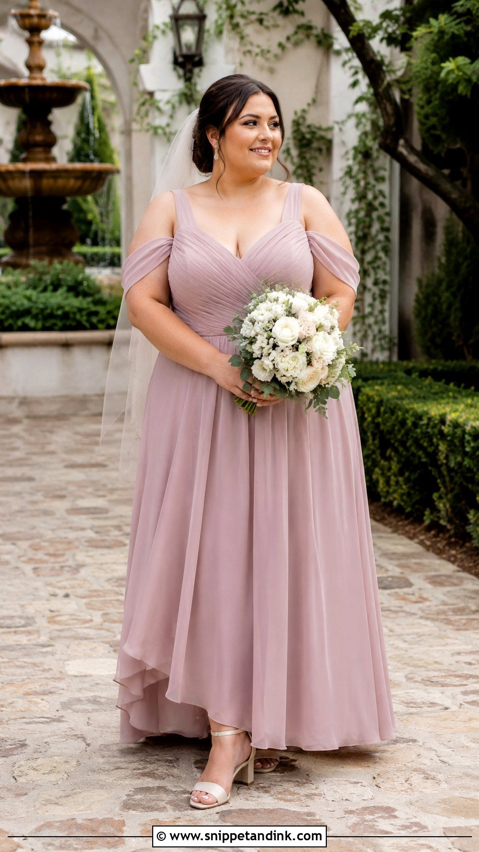 Mauve Plus Size Wedding Dress - Snippet and Ink - 20 Mauve Wedding Dress Ideas