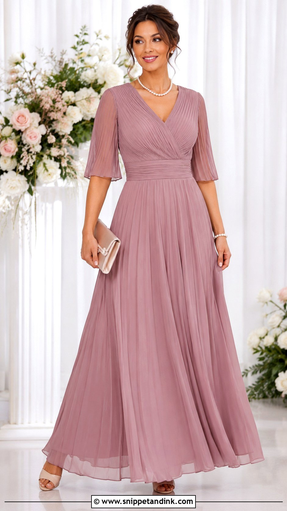 Mauve Principal Sponsors Gown - Snippet and Ink - 25 Principal Sponsors Gown Ideas
