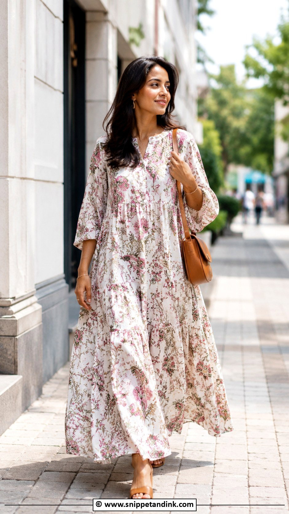 Maxi Free Gown Outfit - Snippet and Ink - 30 Free Gown Ideas