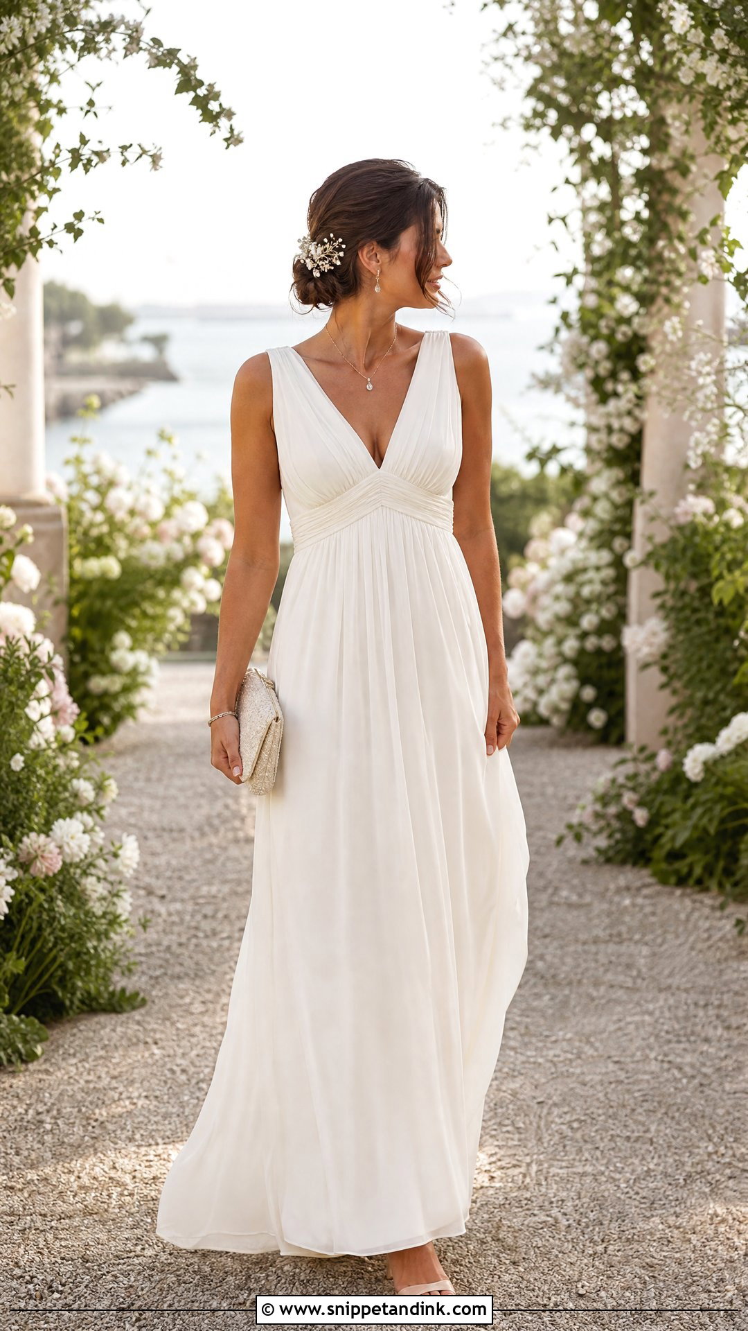 Maxi Wedding Dress - Snippet and Ink - 20 Wedding Dress Length Ideas