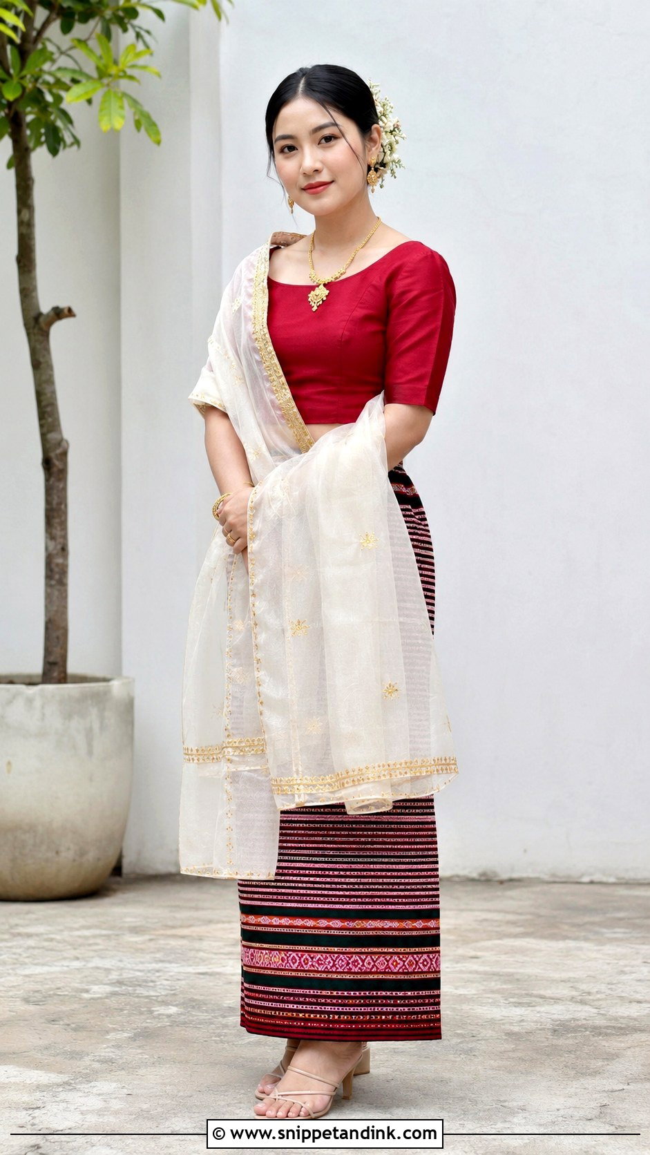 Mayek Naibi Phanek Manipuri Bride - Snippet and Ink - 20 Manipuri Bride Ideas