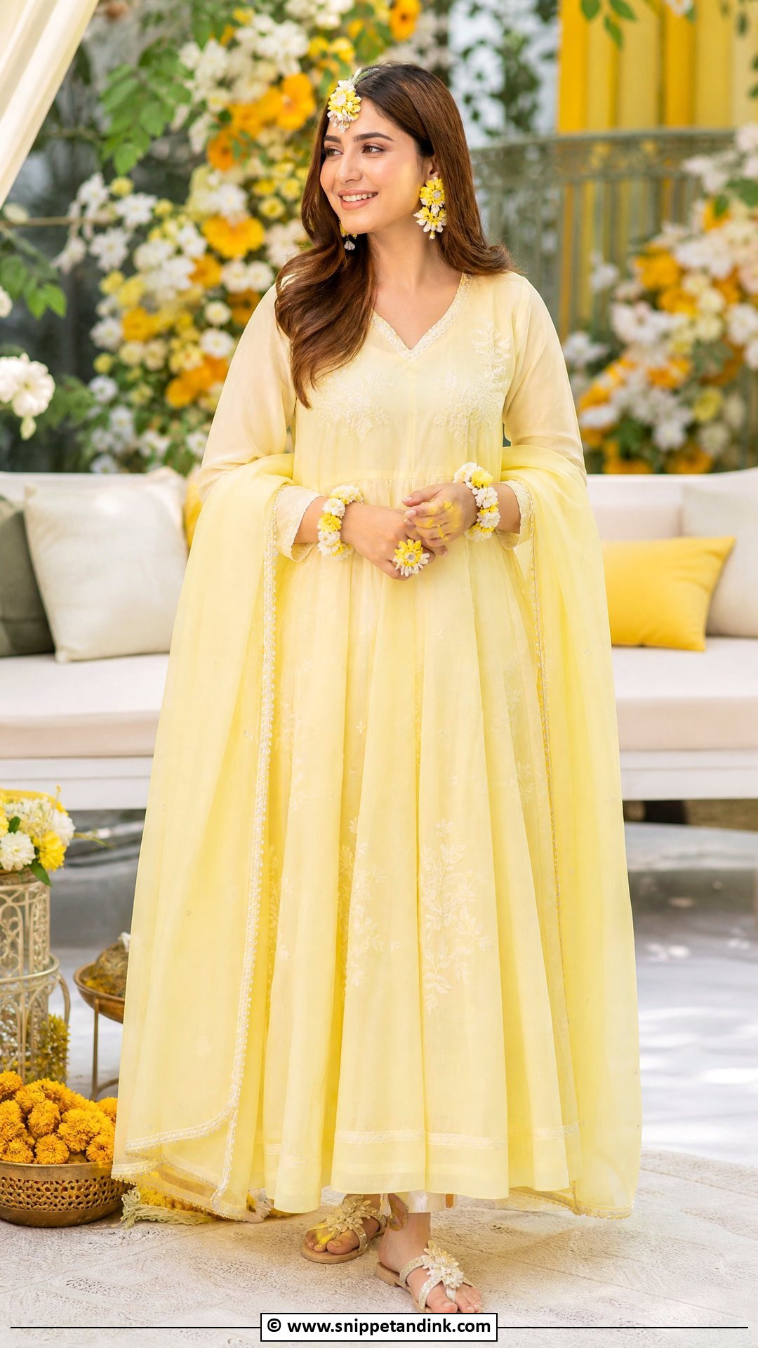 Mayon Dress With Chiffon Frock - Snippet and Ink - 35 Mayon Dresses