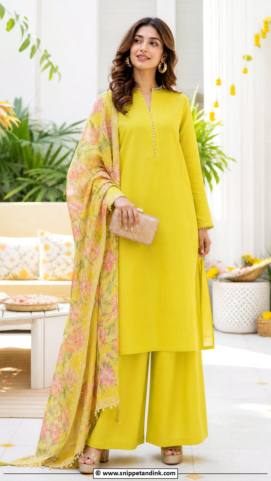 Mayon Dress With Palazzo Pants - Snippet and Ink - 35 Mayon Dresses