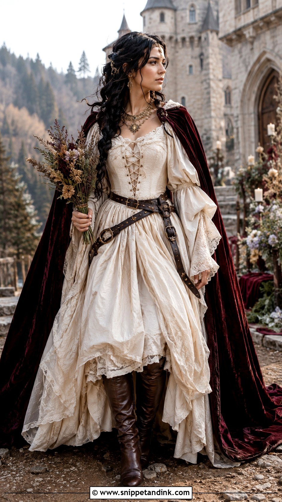 Medieval Pirate Wedding Dress - Snippet and Ink - 25 Pirate Wedding Dress Ideas