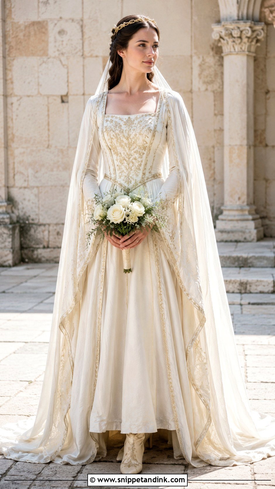 Medieval Princess Wedding Dress - Snippet and Ink - 20 Fairy Tale Wedding Dress Fantasy Gowns