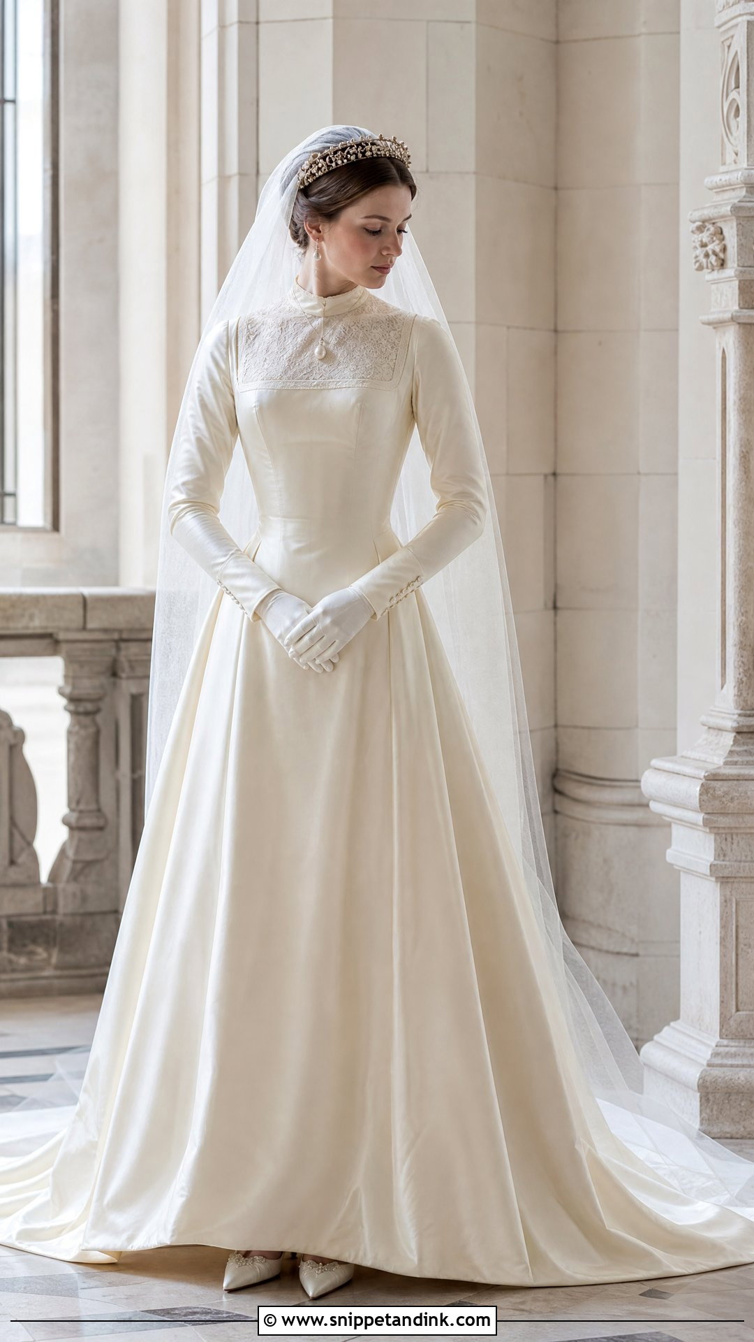Medieval Revival Victorian Wedding Dress - Snippet and Ink - 20 Victorian Wedding Dress 19th Century Ideas
