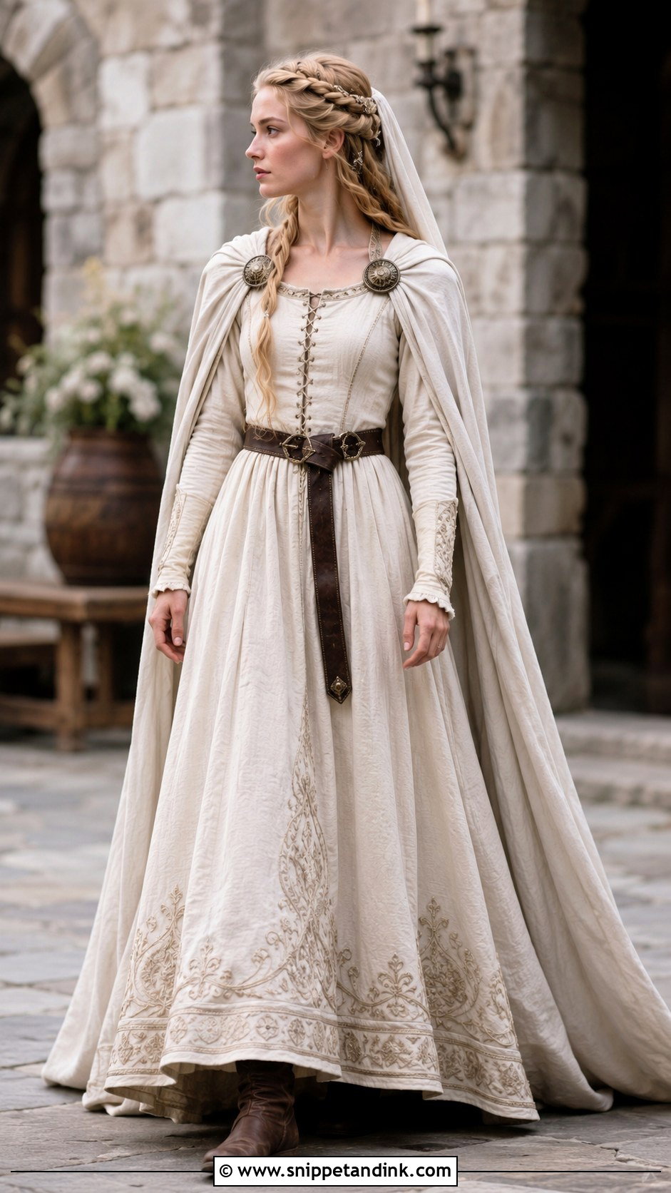 Medieval Viking Wedding Dress - Snippet and Ink - 30 Viking Wedding Dress Ideas
