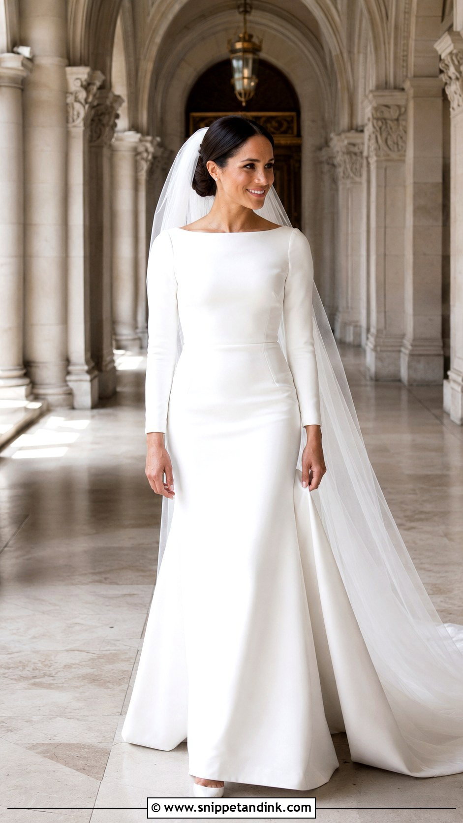 Meghan Markle Fit And Flare Wedding Dress - Snippet and Ink - 20 Megan Markle Wedding Dress Style Ideas