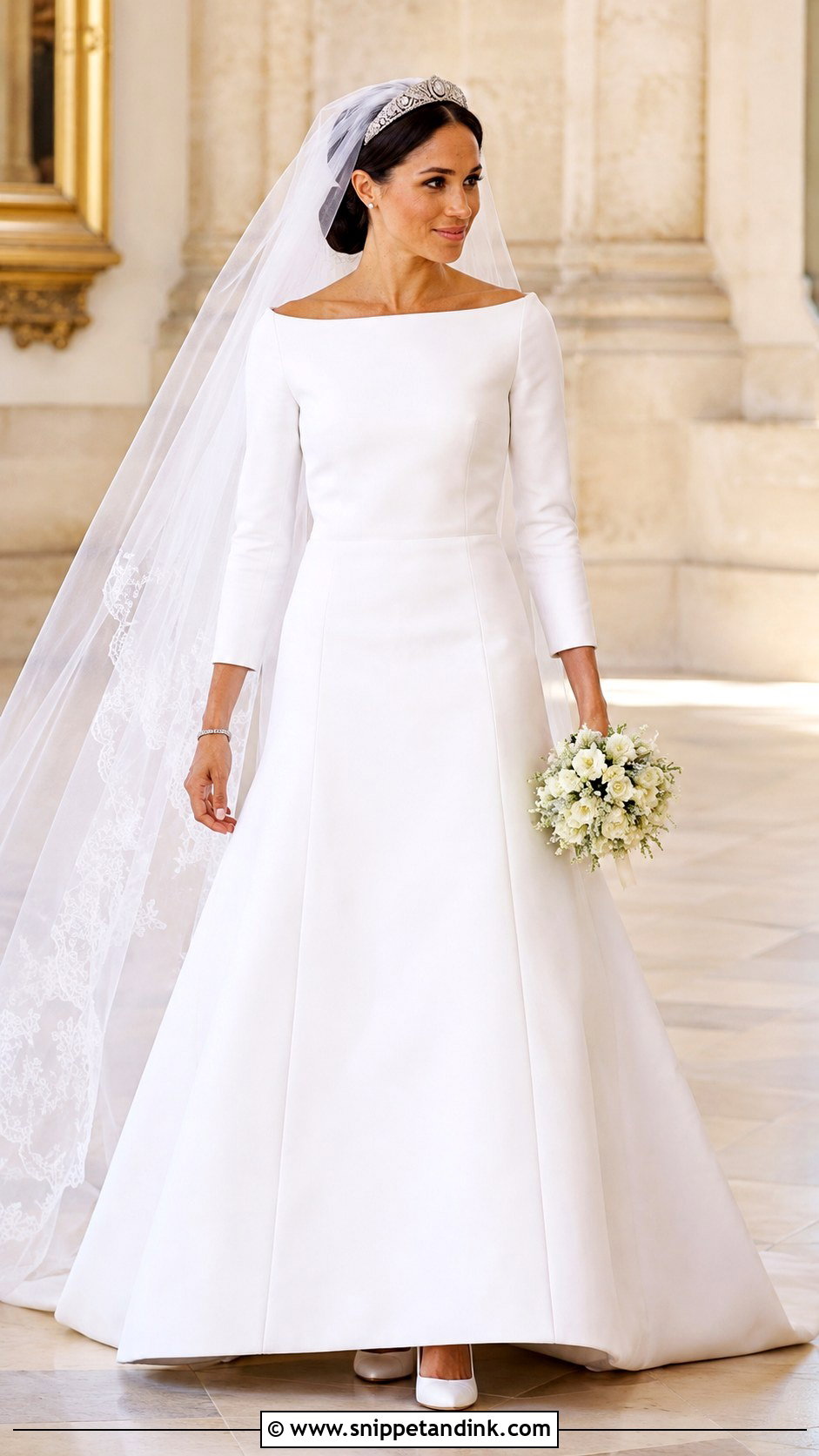 Meghan Markle Royal Wedding Dress - Snippet and Ink - 25 Royal Wedding Dresses