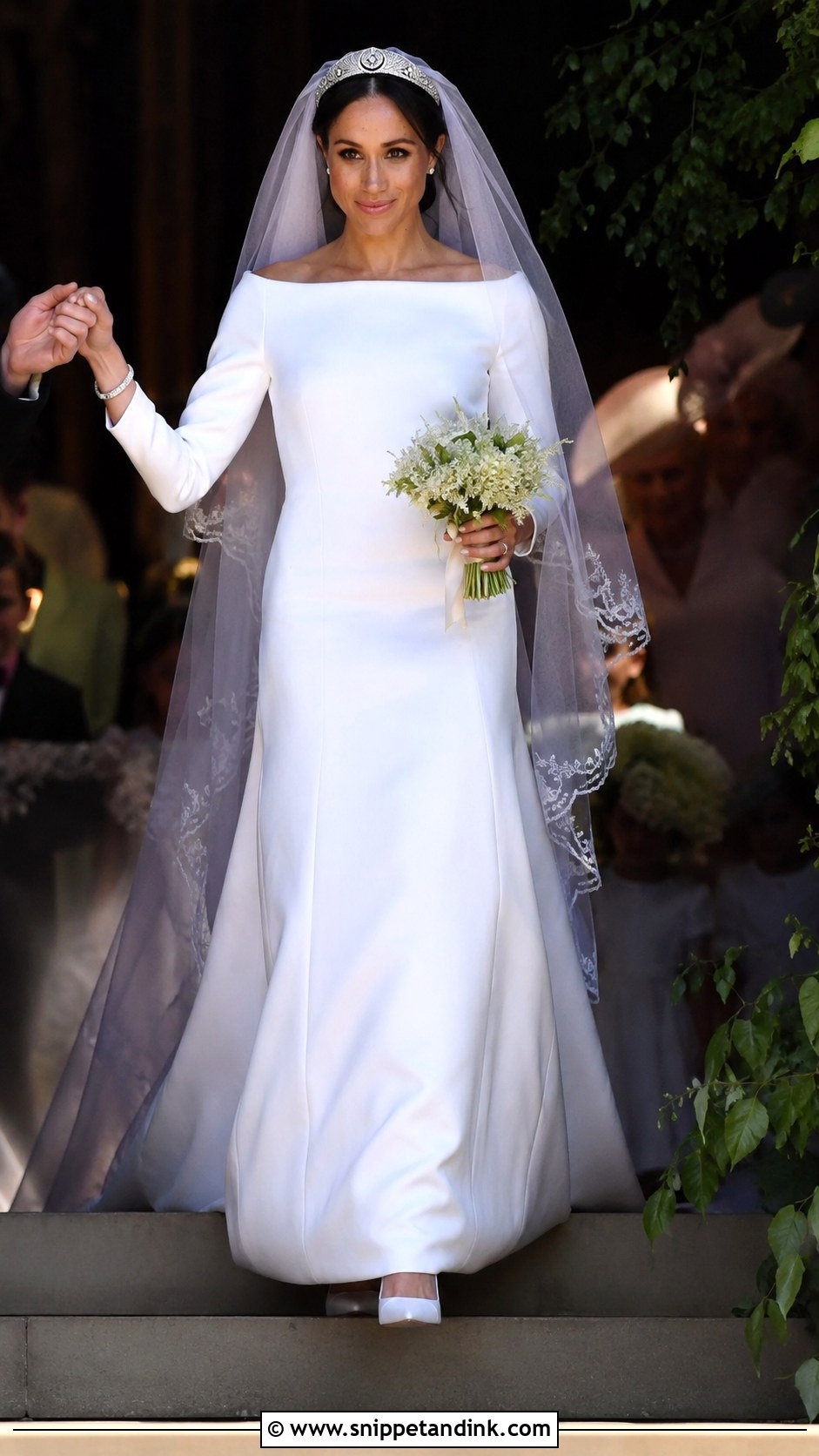 Meghan Markle Silk Cady Wedding Dress - Snippet and Ink - 30 Meghan Markle Wedding Dress Ideas