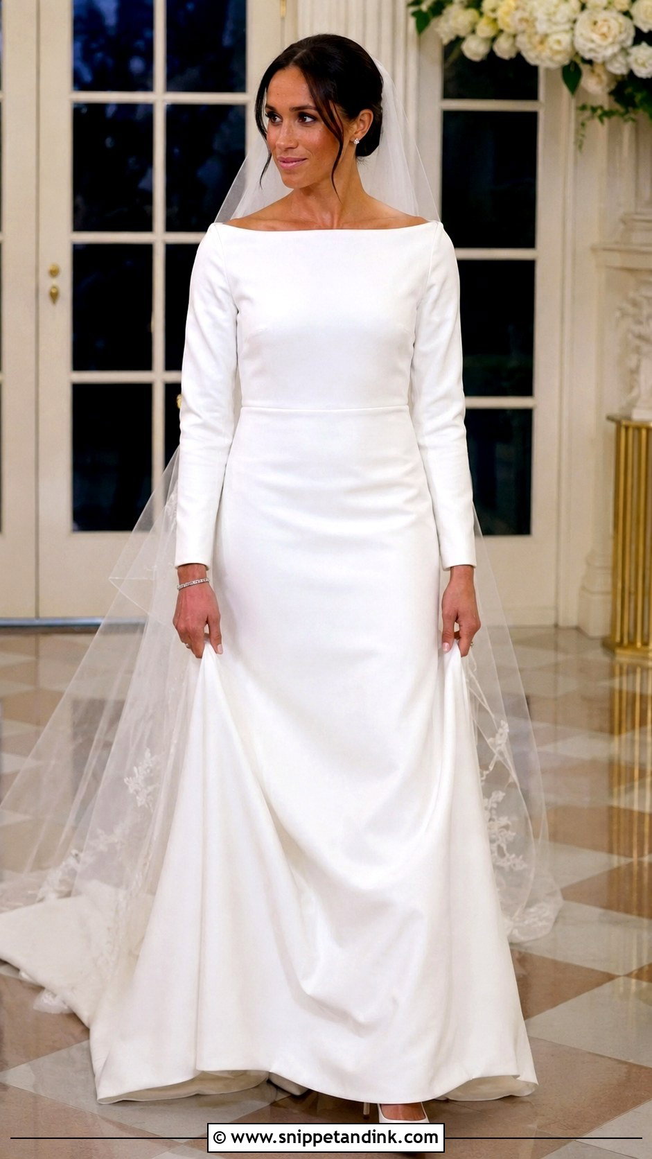 Meghan Markle Silk Wedding Dress - Snippet and Ink - 20 Megan Markle Wedding Dress Style Ideas