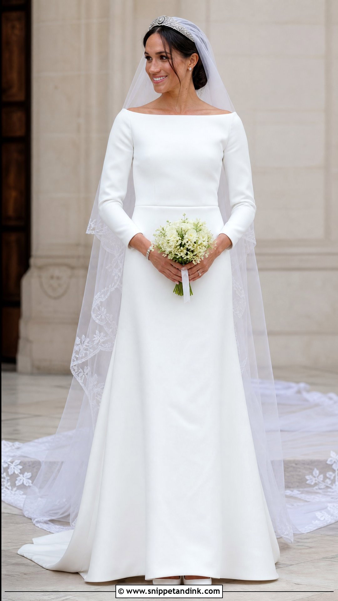 Meghan Markle Wedding Dress - Snippet and Ink - 20 Celebrities Wedding Dresses