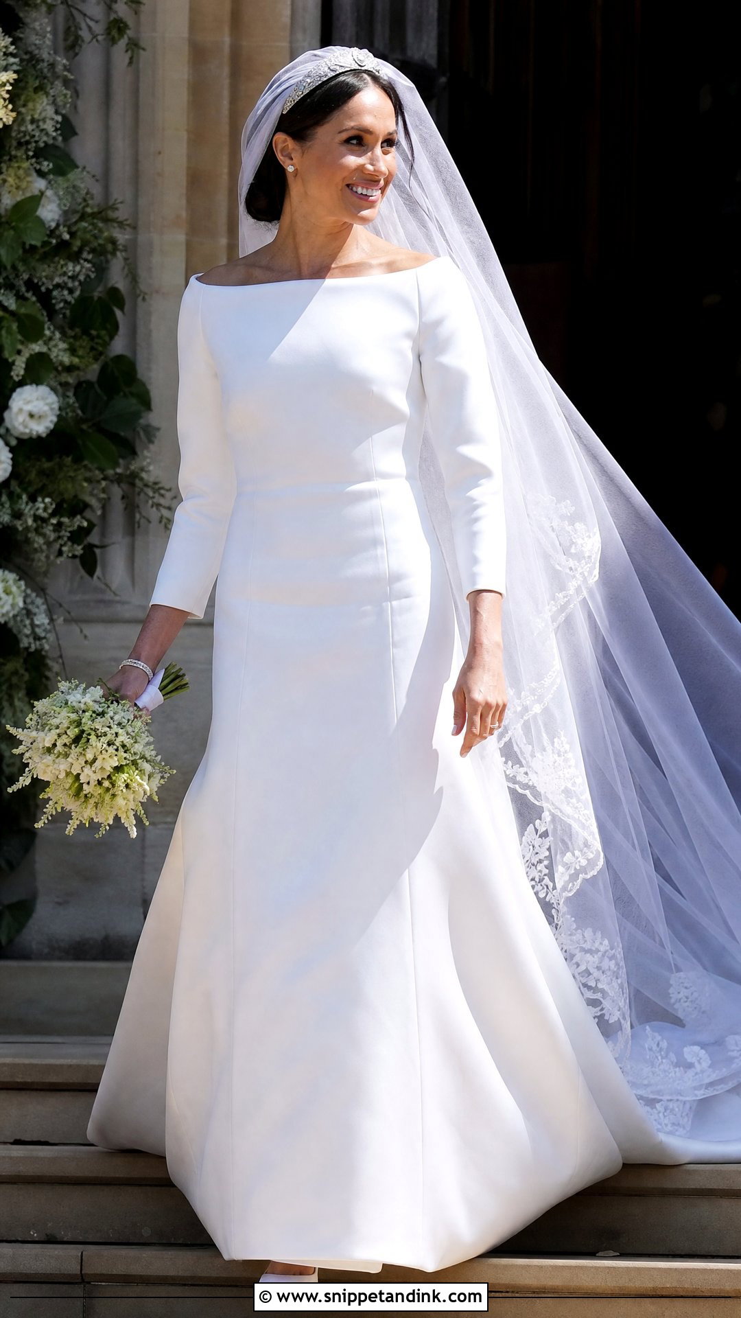 Meghan Markle Wedding Dress - Snippet and Ink - 25 Famous Wedding Dresses