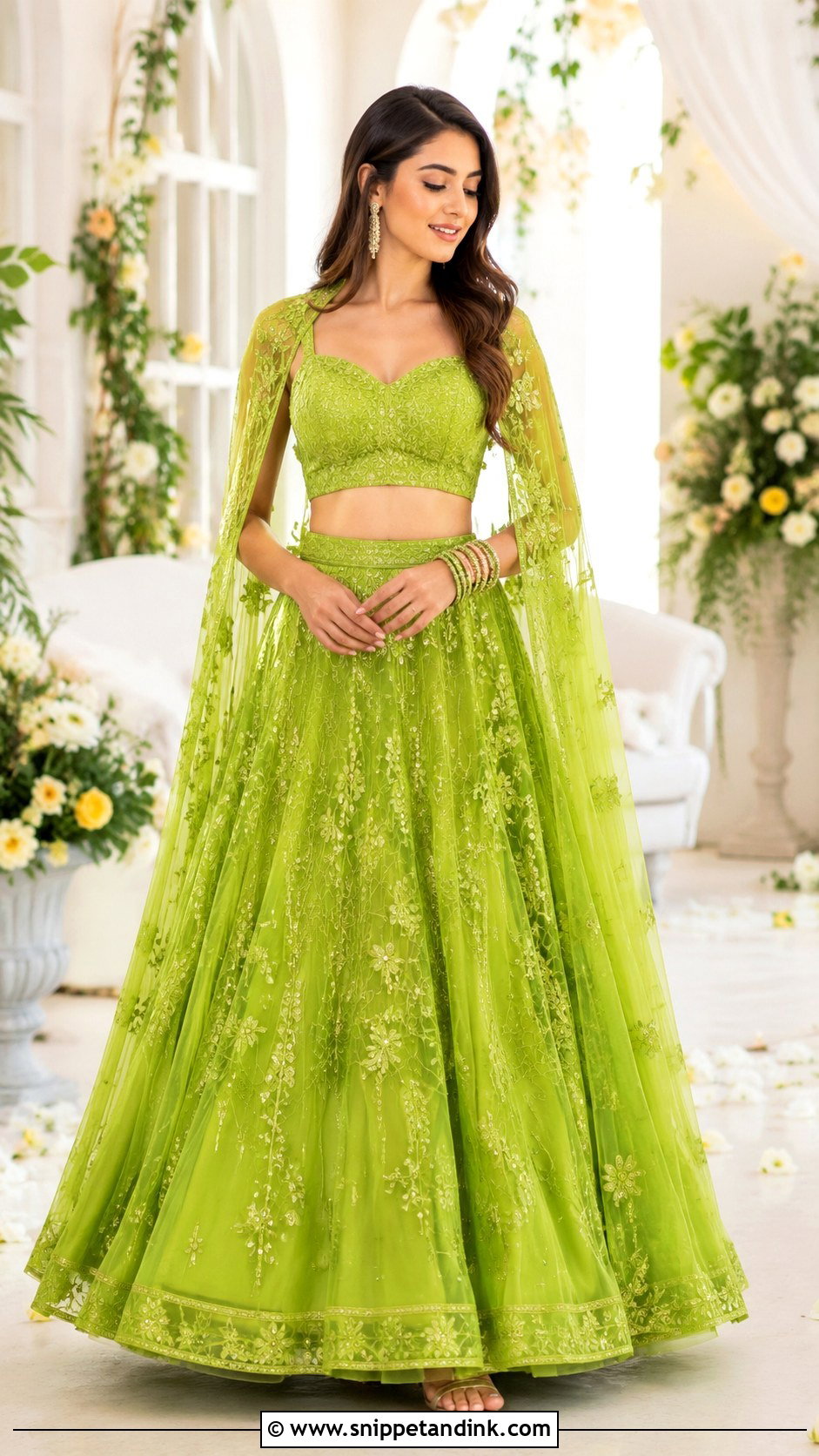 Mehendi Co Ord Set Outfit - Snippet and Ink - 30 Mehendi Dress Outfits