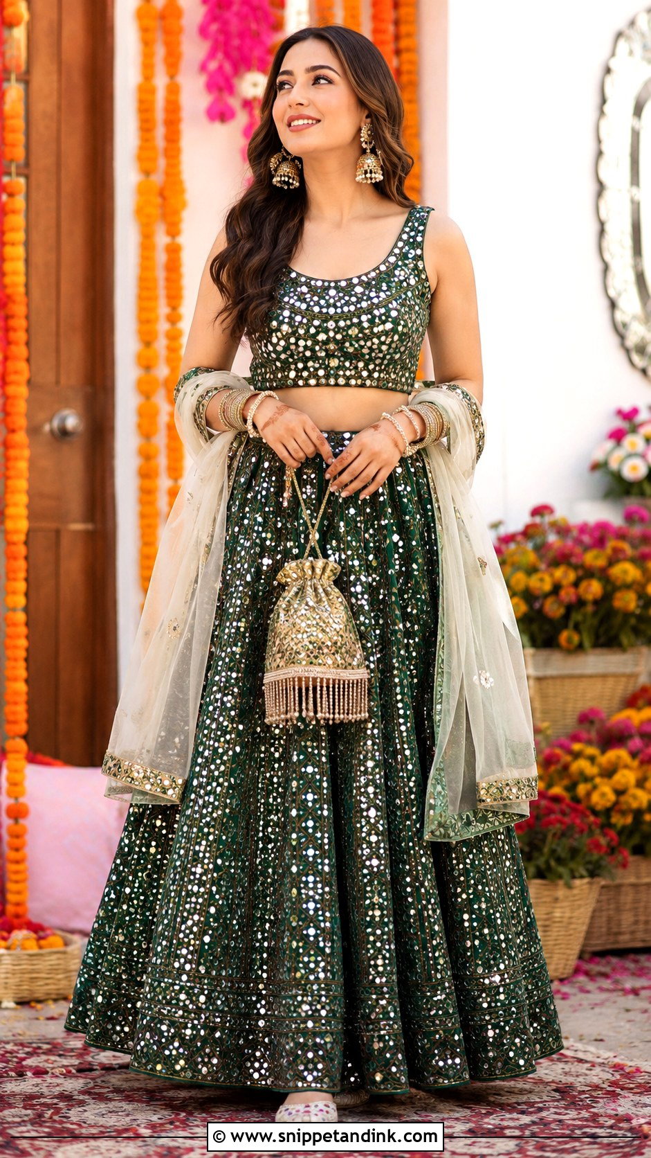 Mehndi Dress For Wedding Function - Snippet and Ink - 30 Wedding Function Dress for Women Ideas