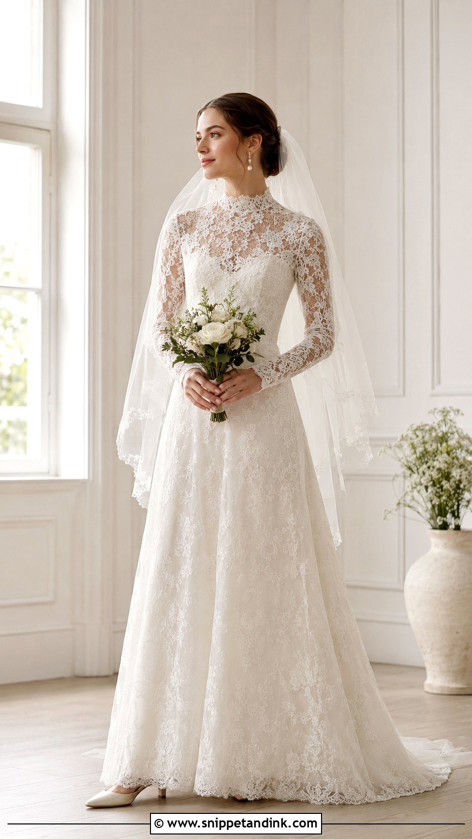 Melrose Wedding Dress With Lace Bolero - Snippet and Ink - 20 Melrose Wedding Dress Ideas