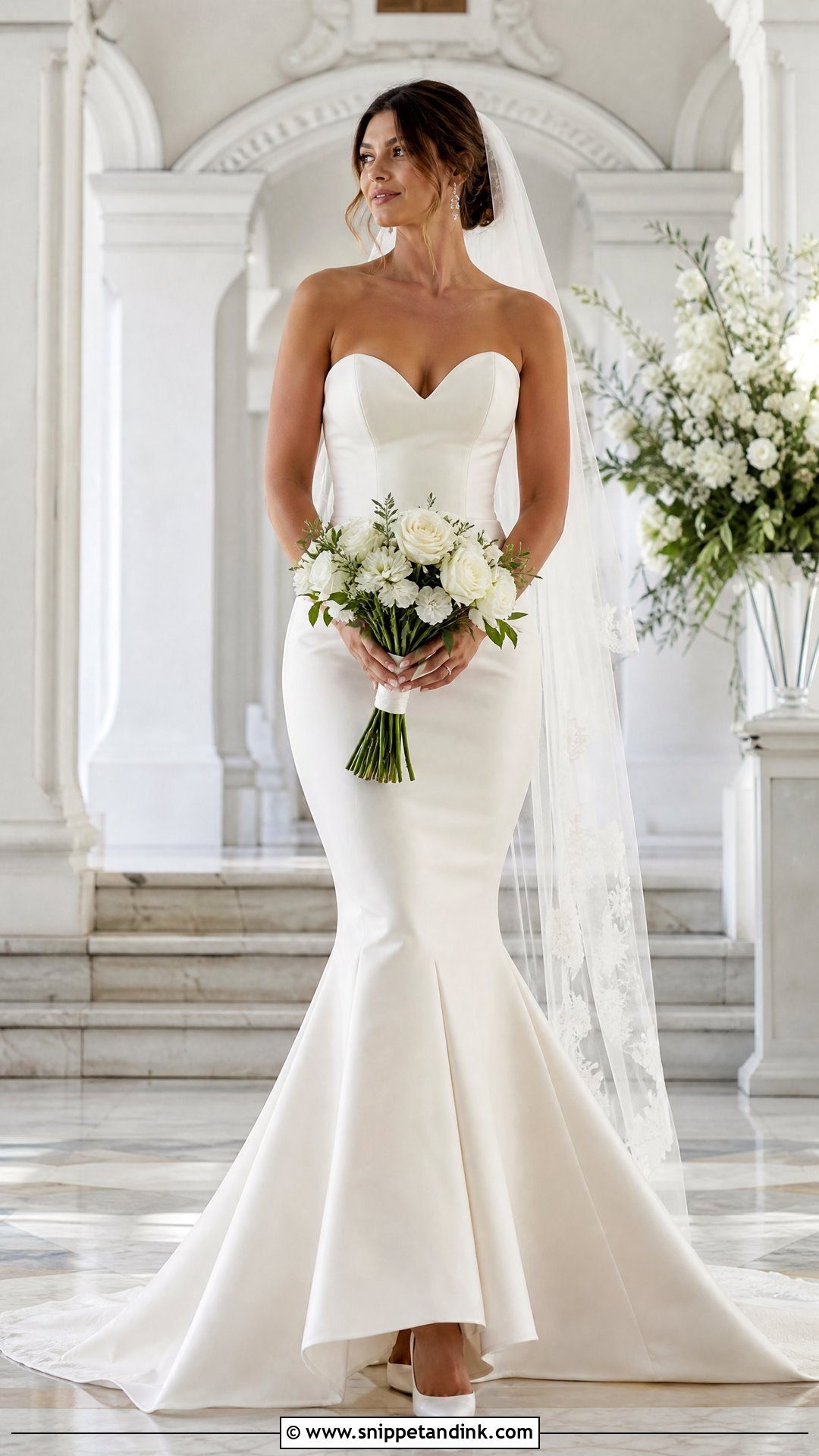 Mermaid Bodycon Wedding Dress - Snippet and Ink - 25 Bodycon Wedding Dress Ideas
