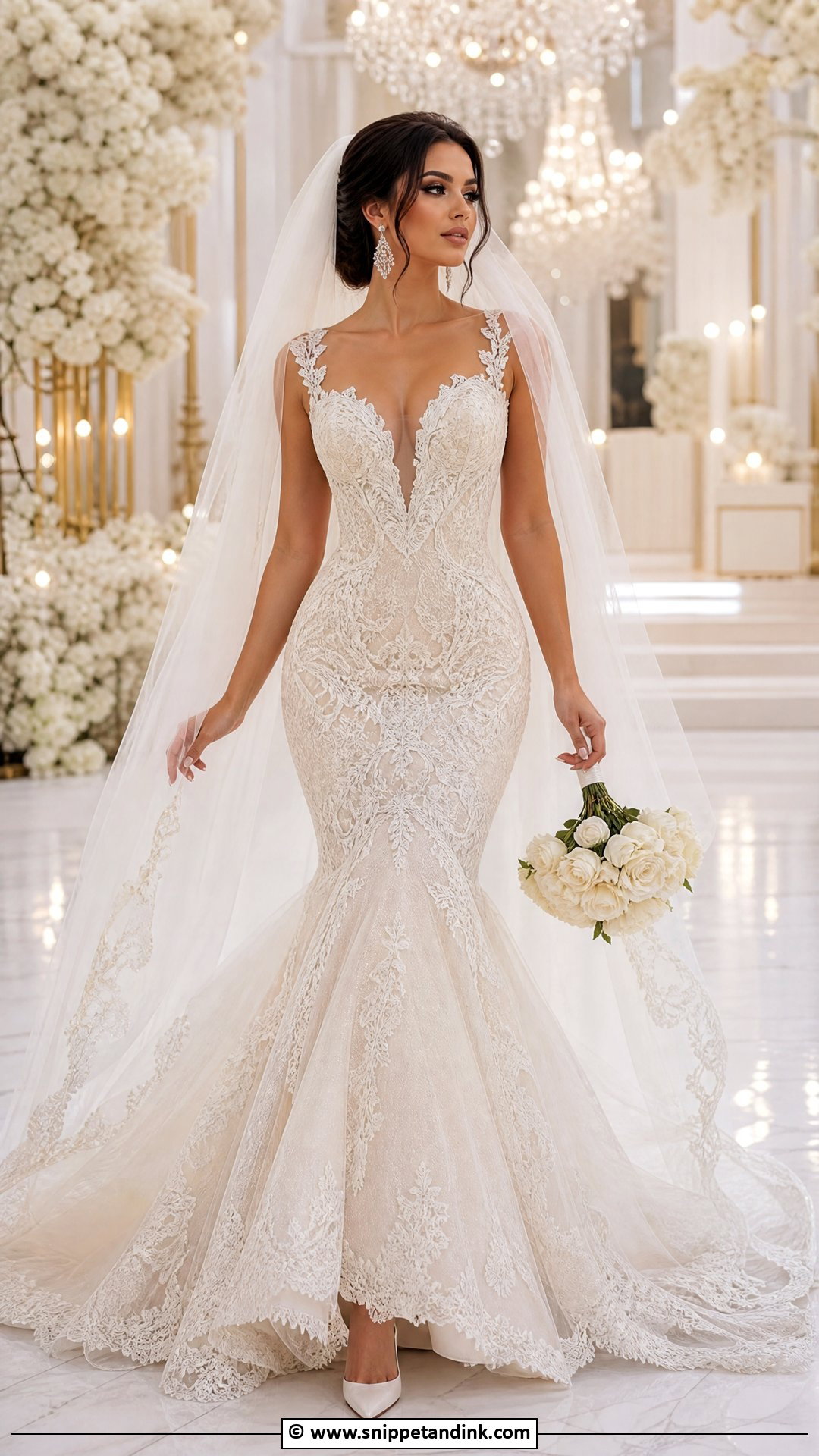 Mermaid Bridal Dress - Snippet and Ink - 35 Bridal Dress Ideas