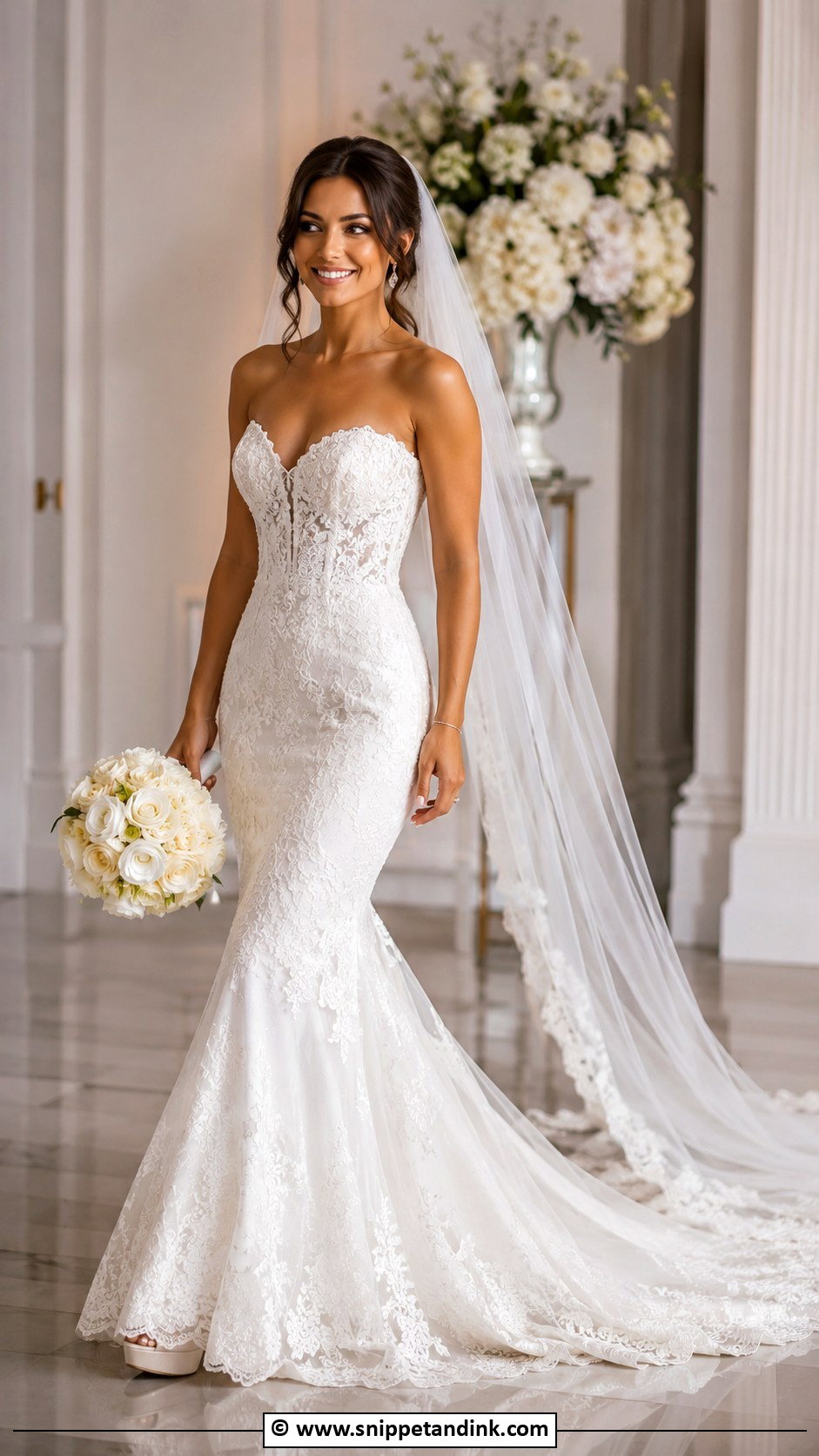 Mermaid Bridal Dress - Snippet and Ink - 35 Bridal Dresses