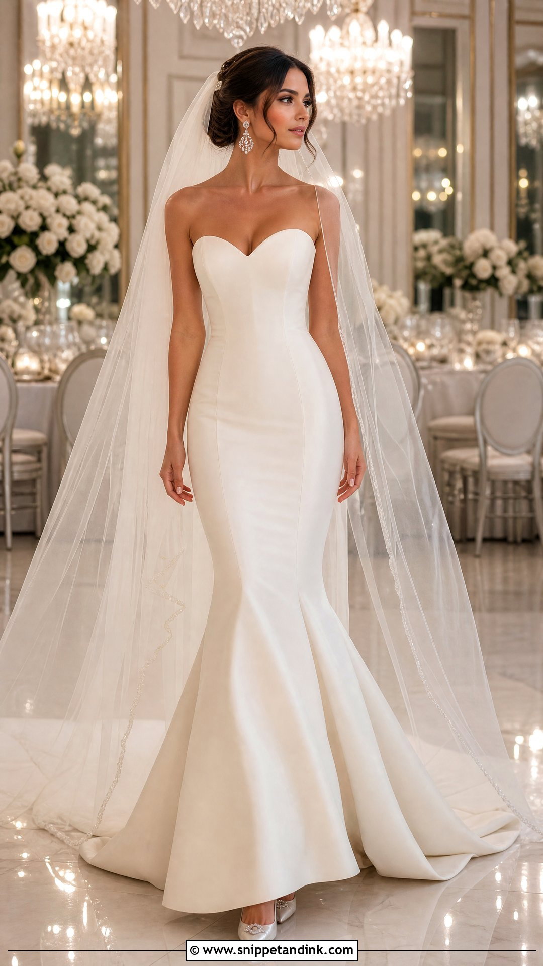 Mermaid Bridal Gown - Snippet and Ink - 25 Elegant Bridal Gown Ideas