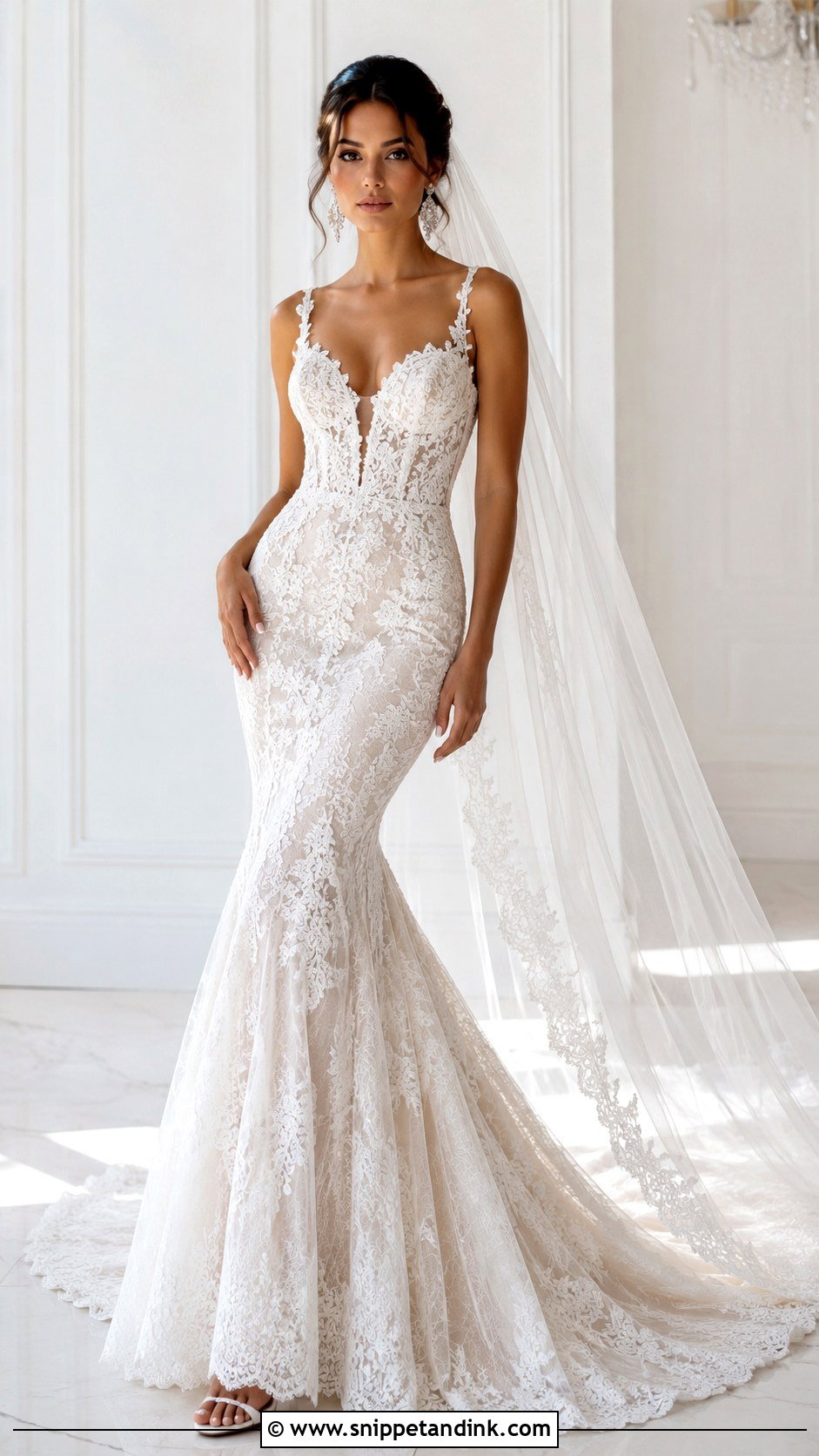 Mermaid Bridal Gown - Snippet and Ink - 25 Bridal Gown Styles