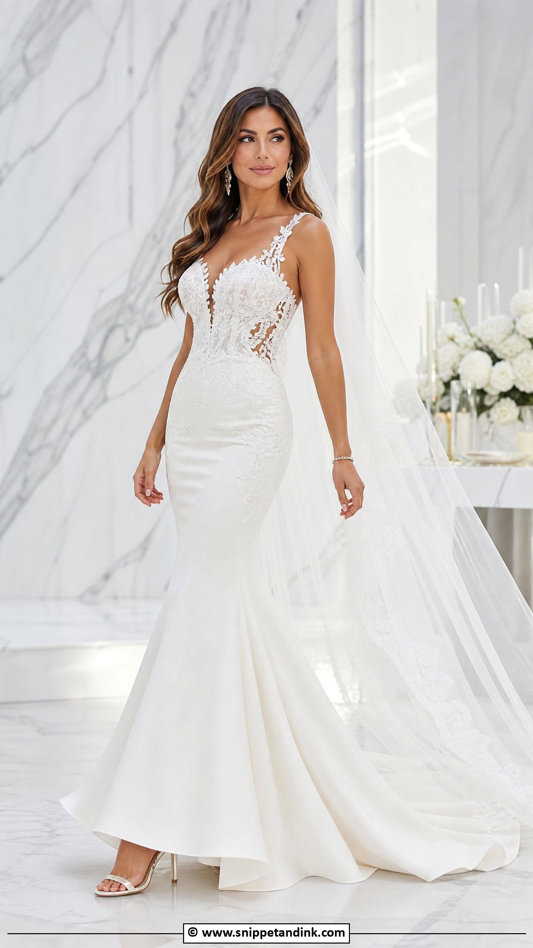 Mermaid Bridal Gown - Snippet and Ink - 35 Bridal Gowns