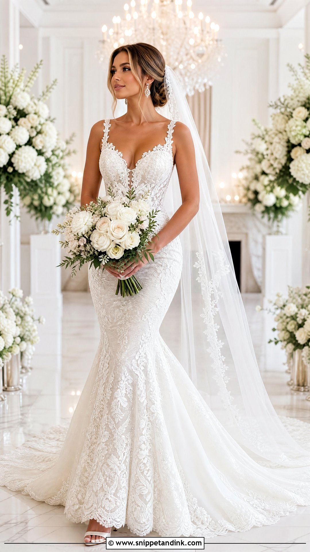 Mermaid Bridal Wedding Dress - Snippet and Ink - 25 Bridal Wedding Dresses