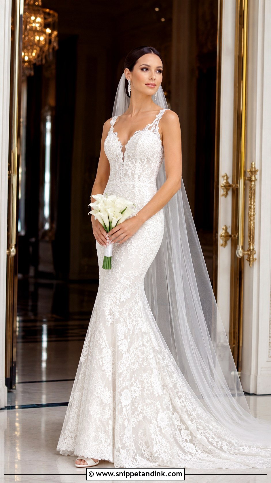 Mermaid Bridal Wedding Gown - Snippet and Ink - 20 Bridal Wedding Gowns
