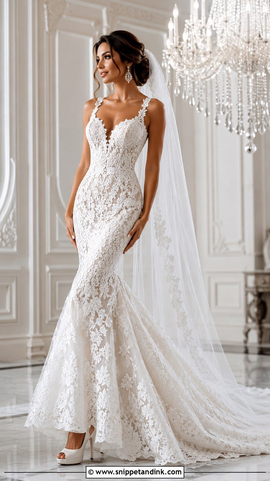 Mermaid Bride Gown - Snippet and Ink - 25 Bride Gown Design Ideas