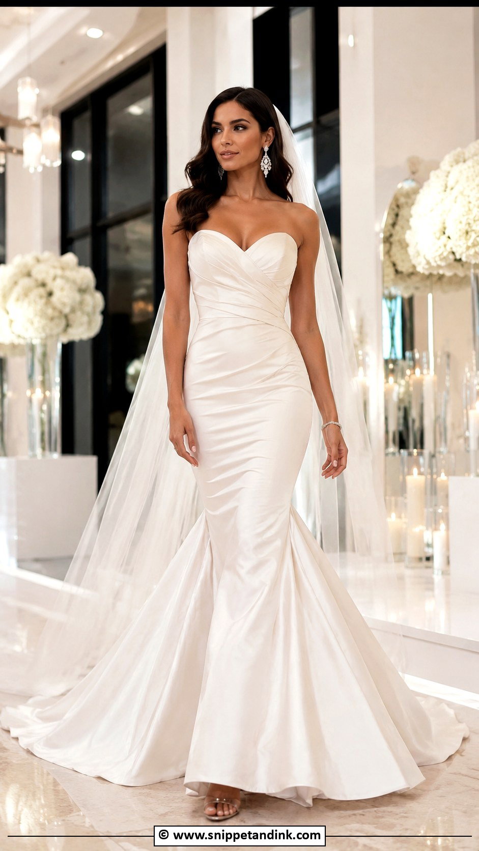 Mermaid Bride Gown - Snippet and Ink - 30 Bride Gown Ideas