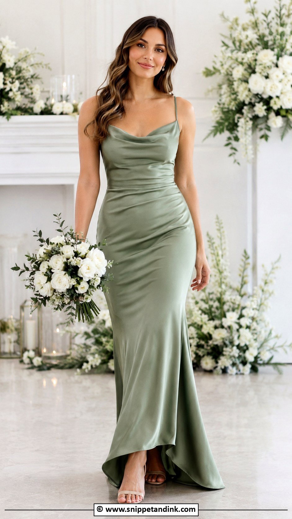 Mermaid Bridesmaid Dress - Snippet and Ink - 30 Mermaid Dresses