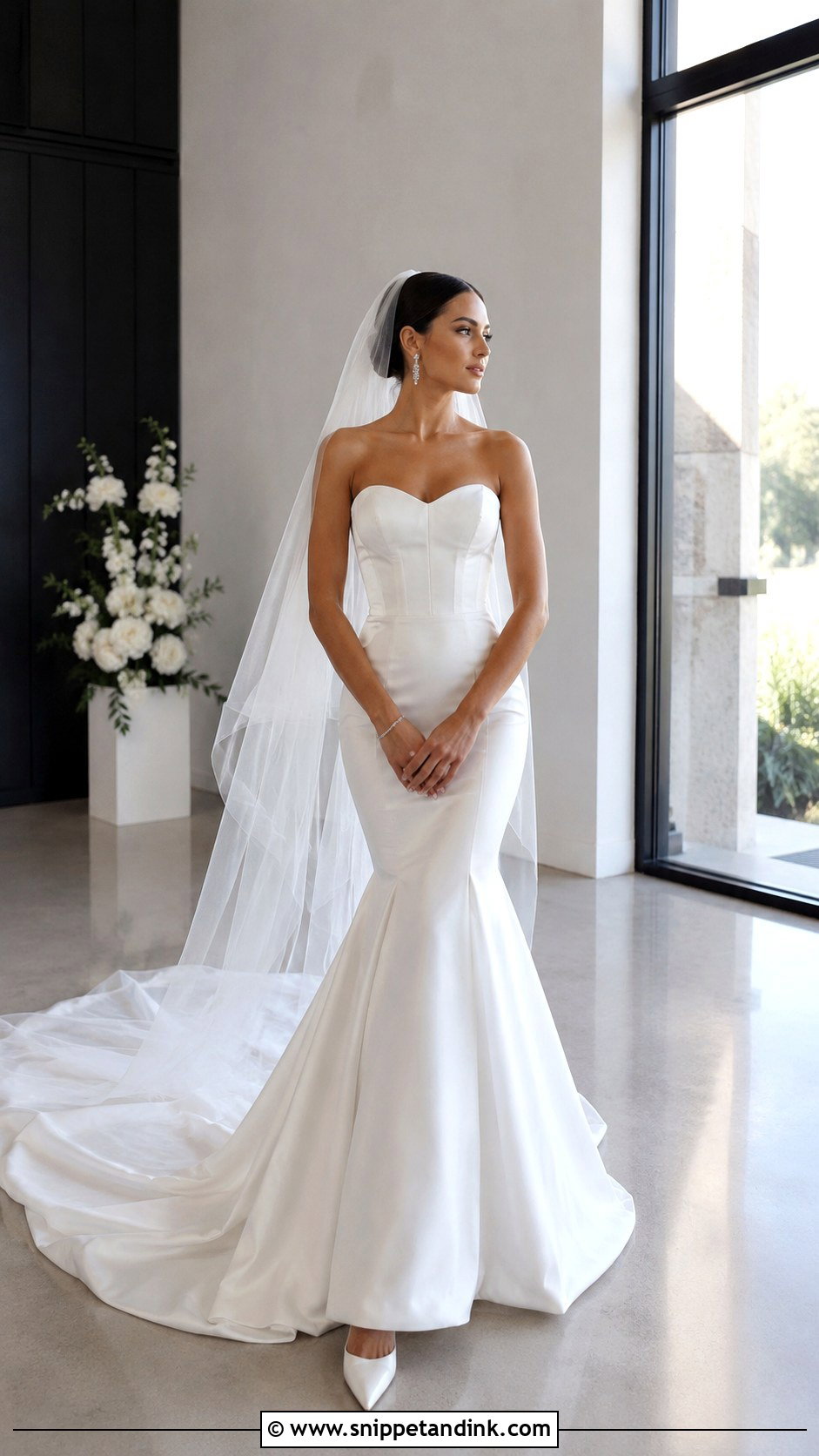 Mermaid Corset Wedding Dress - Snippet and Ink - 20 Wedding Dresses with Corset